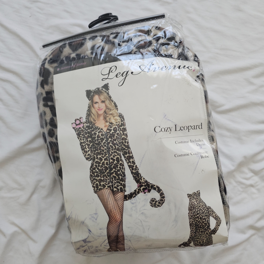 Leg Avenue Leopard Print Costume with Ears and Tail